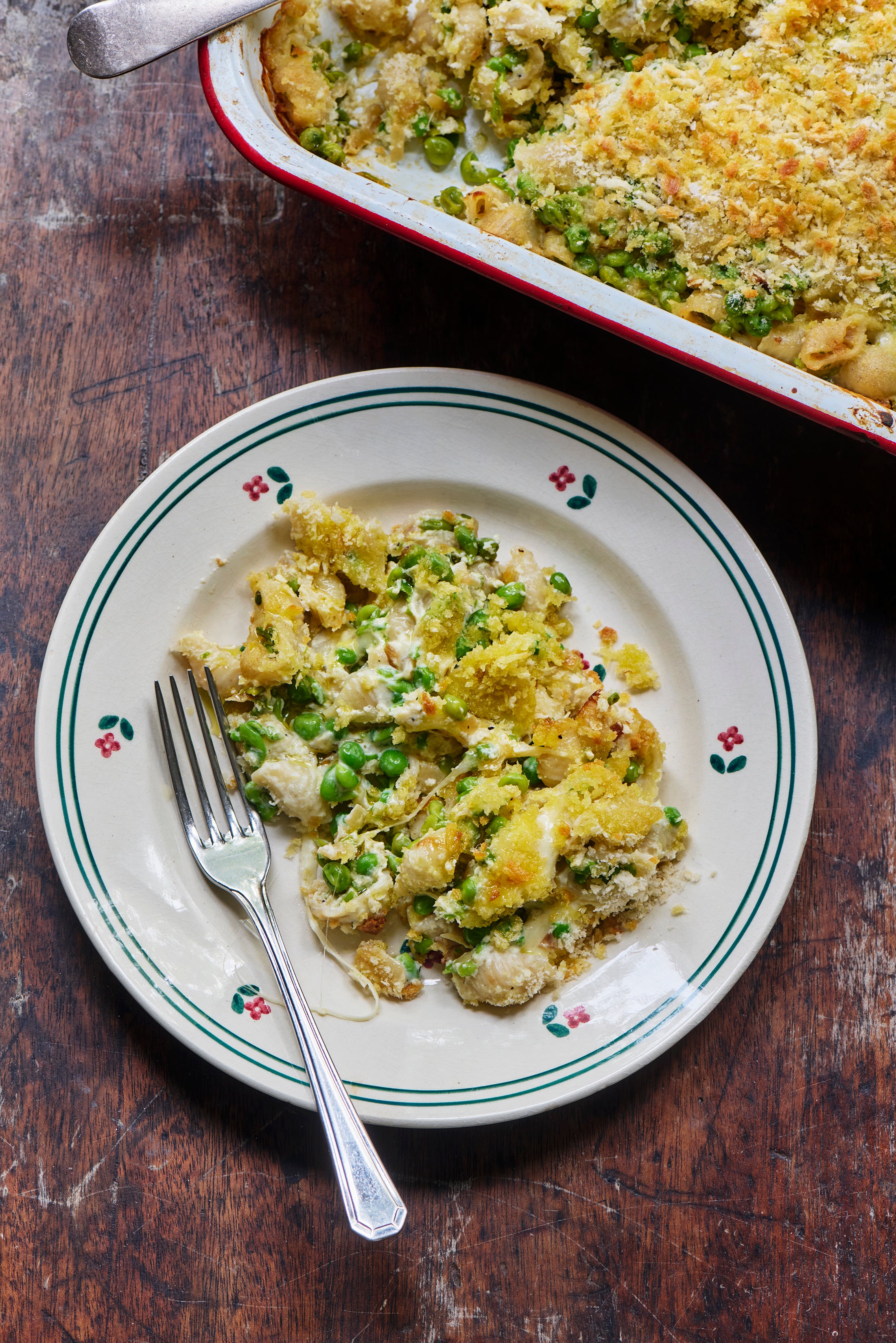 Pea, ricotta and lemon bake by Joe Woodhouse