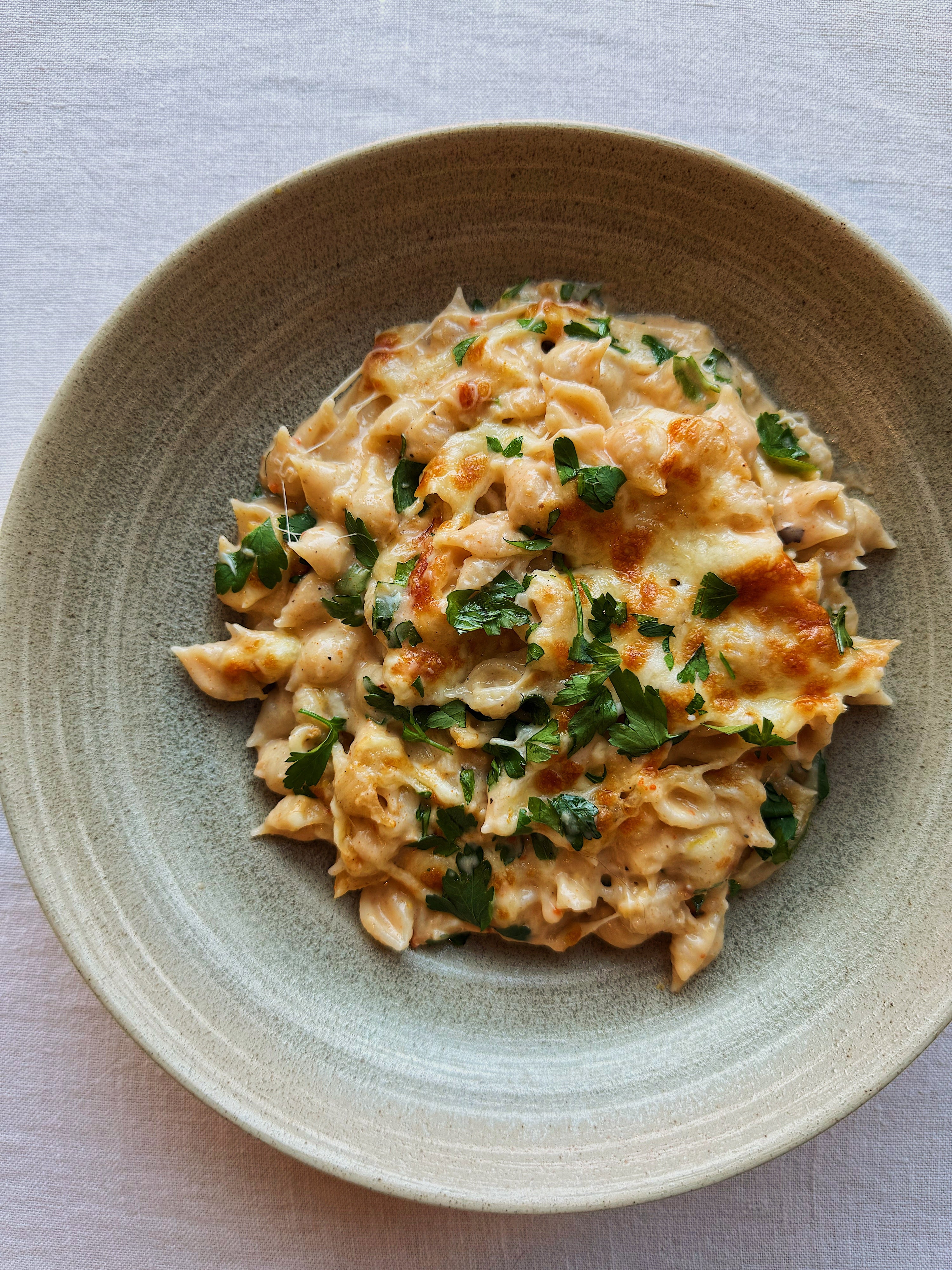 Crab and Lemon Conchigliette Bake