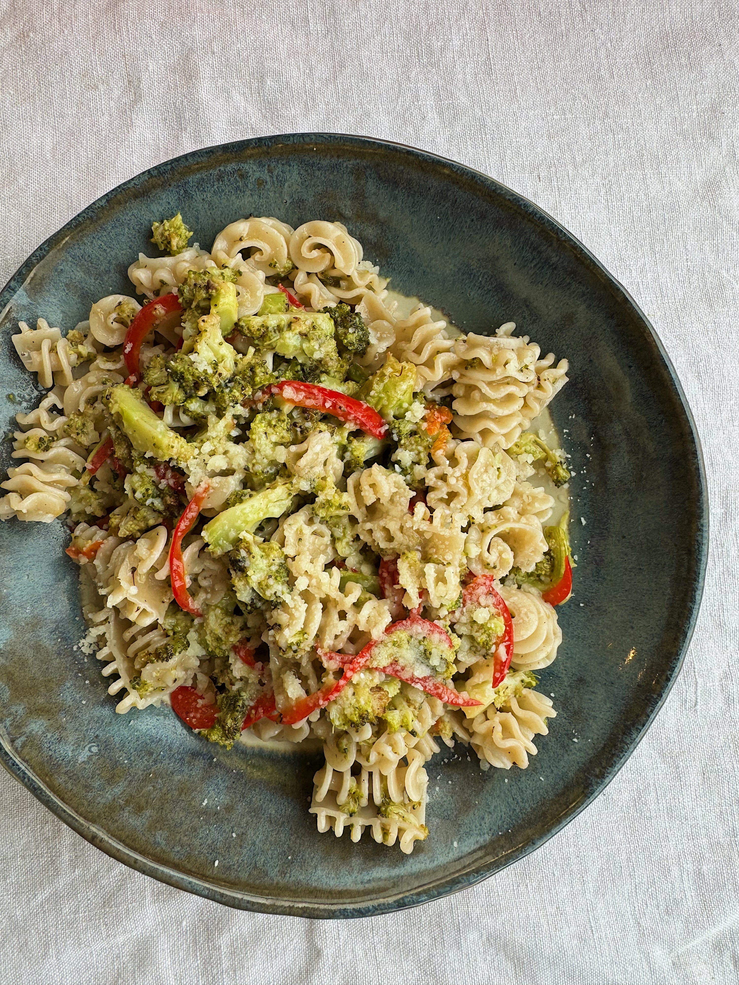 Brocolli and Anchovy Radiatori