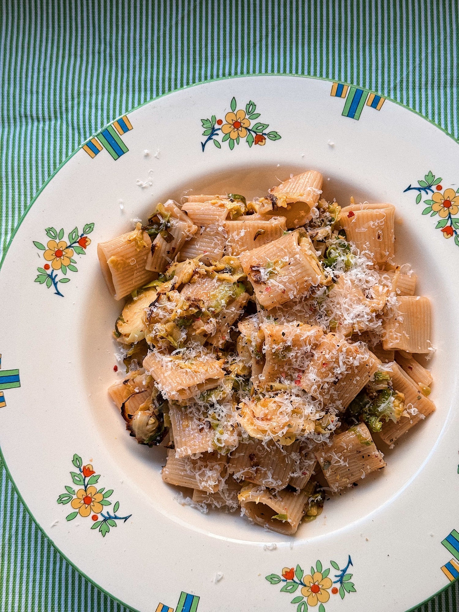 Brussels sprout ‘carbonara’