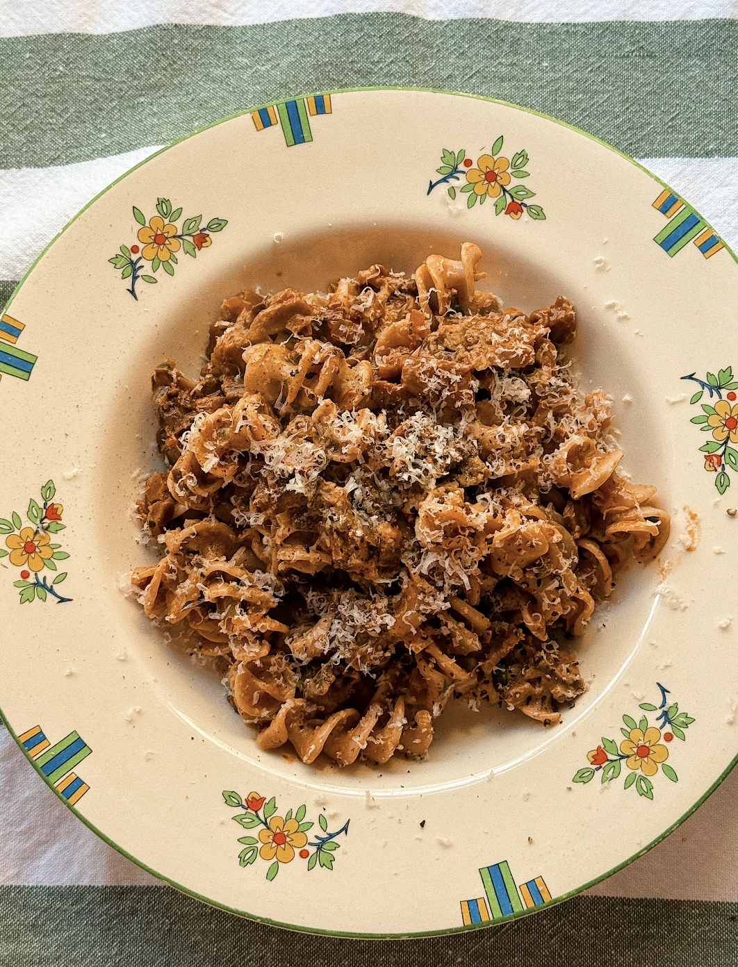 Quick-ish mushroom ragu