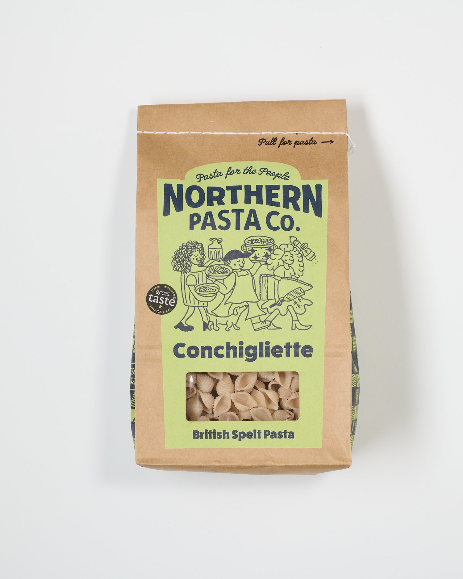 Northern Pasta Co. Conchigliette Pasta Packaging