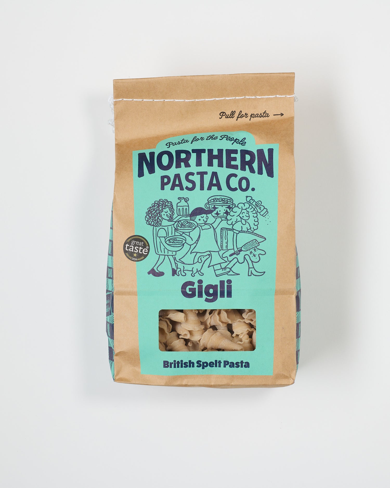 Northern Pasta Co. Gigli Pasta Packaging